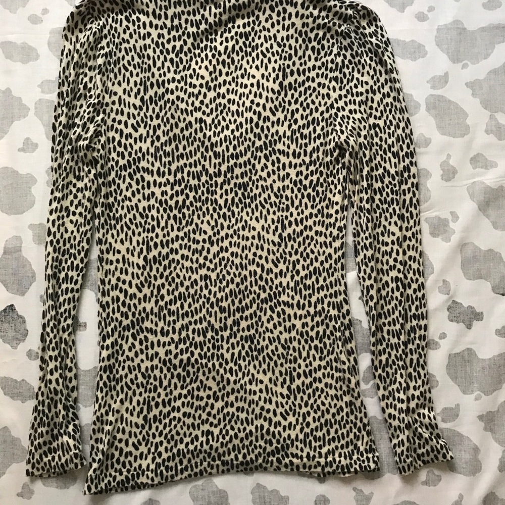 Banana republic leopard top
